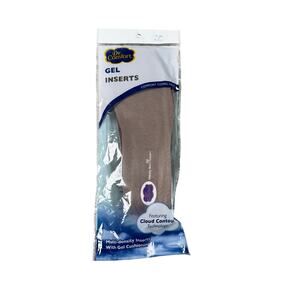 Dr. Comfort Multi Density Inserts Gel Cushioning Cloud Contour Size 9.5/11